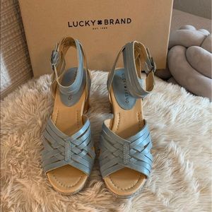Beautiful Lucky Brand Heels 6.5